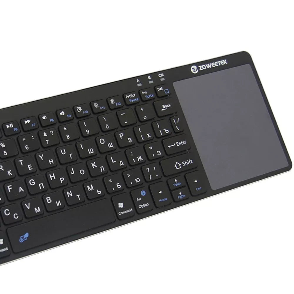 Zoweetek K12BT-1 Mini Wireless Bluetooth Keyboard with Touchpad