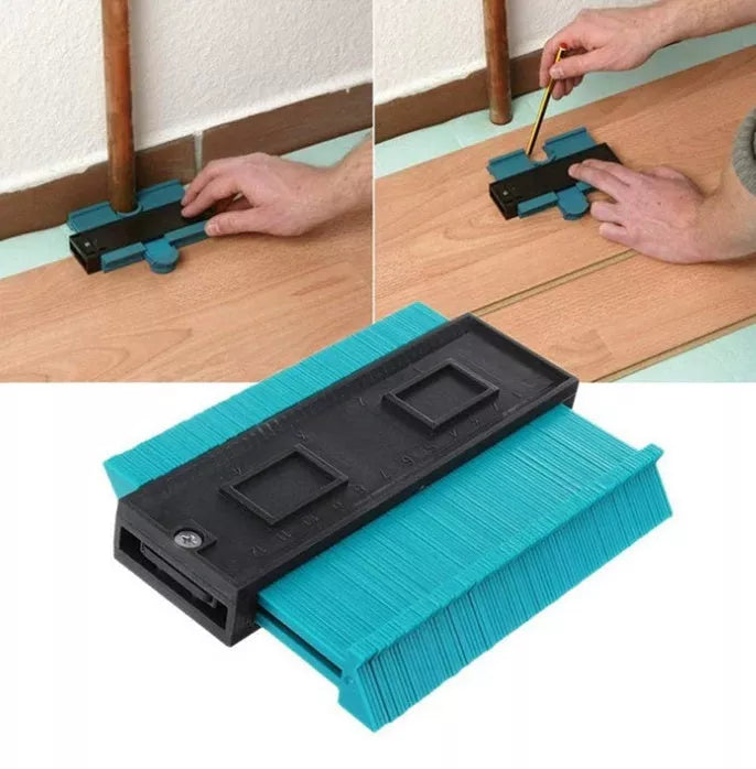Radial Ruler Contour Gauge for Precise Irregular Shape Measurement