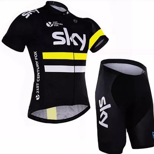 Cycling suit short sleeve suit for active riders