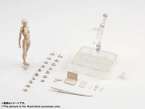 Articulated PVC Mannequin Kits for Artists with Interchangeable Accessories