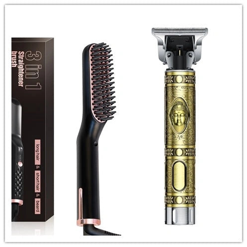 Multifunctional Electric Hair Straightening Comb with Fast Heating