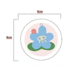 Bamboo Fiber Dish Towel with Cartoon Patterns for Kitchen Use