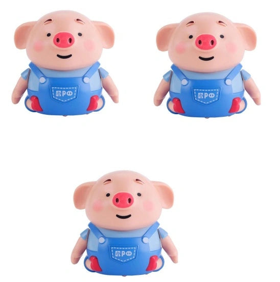 Interactive Scribing Induction Pig Toy with Remote Control