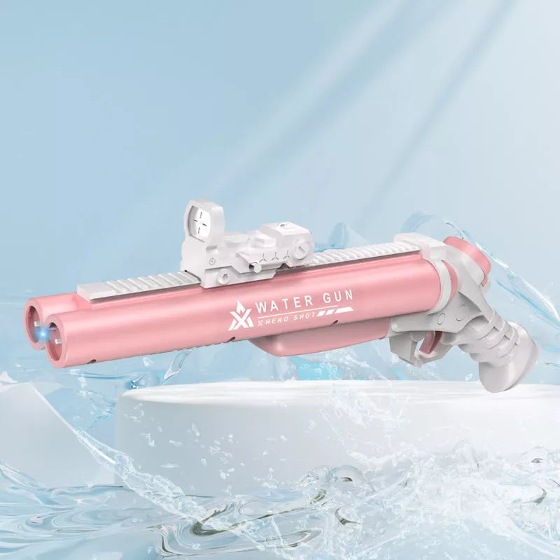 Double-shot Hole Electric Water Gun Toy for Teenagers