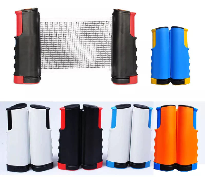 Retractable and Portable Table Tennis Racket Set with Anti-adhesive Rubber