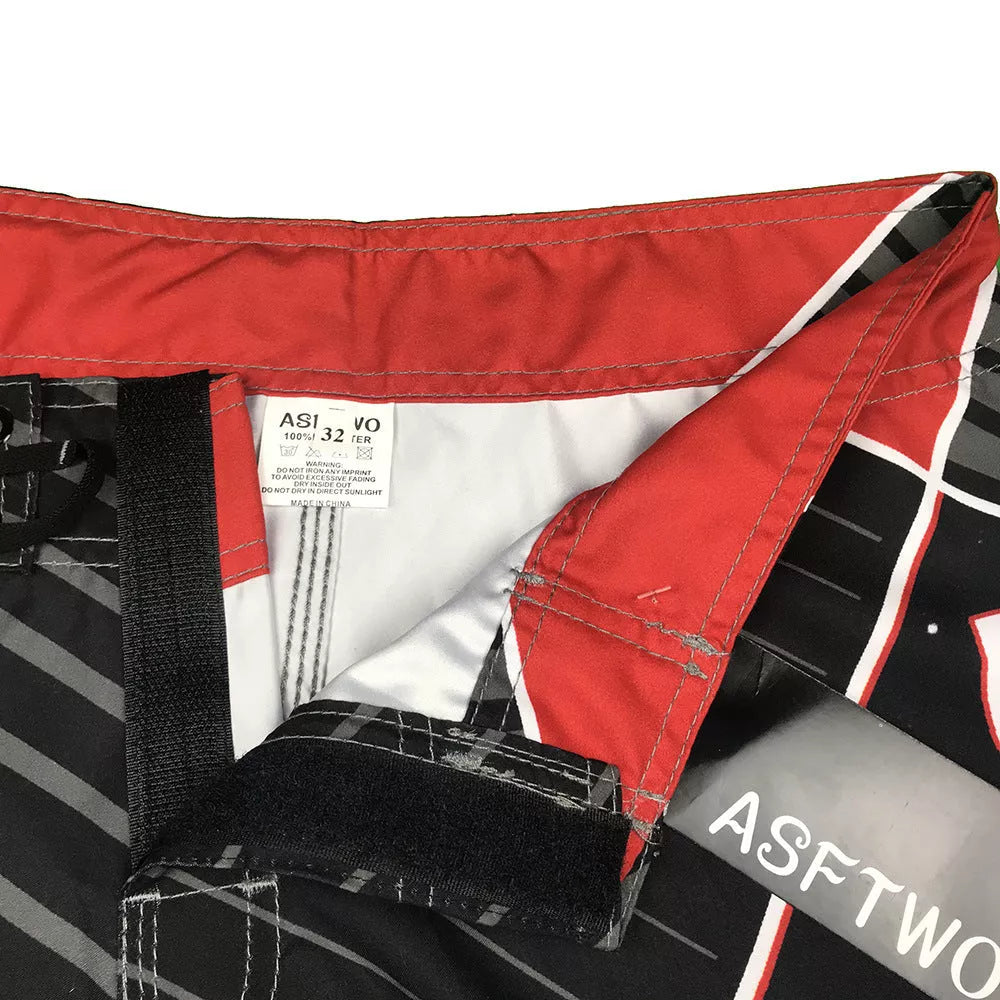 Quick-drying surf pants with polyester fiber fabric