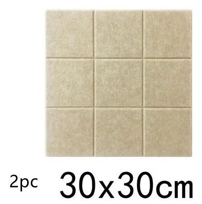 Nordic Small Square Felt Message Board Photo Wall with V-Groove Design