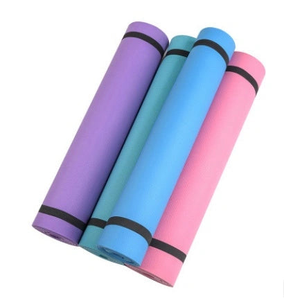 EVA Fitness Composite Yoga Mat with Anti-Slip Surface
