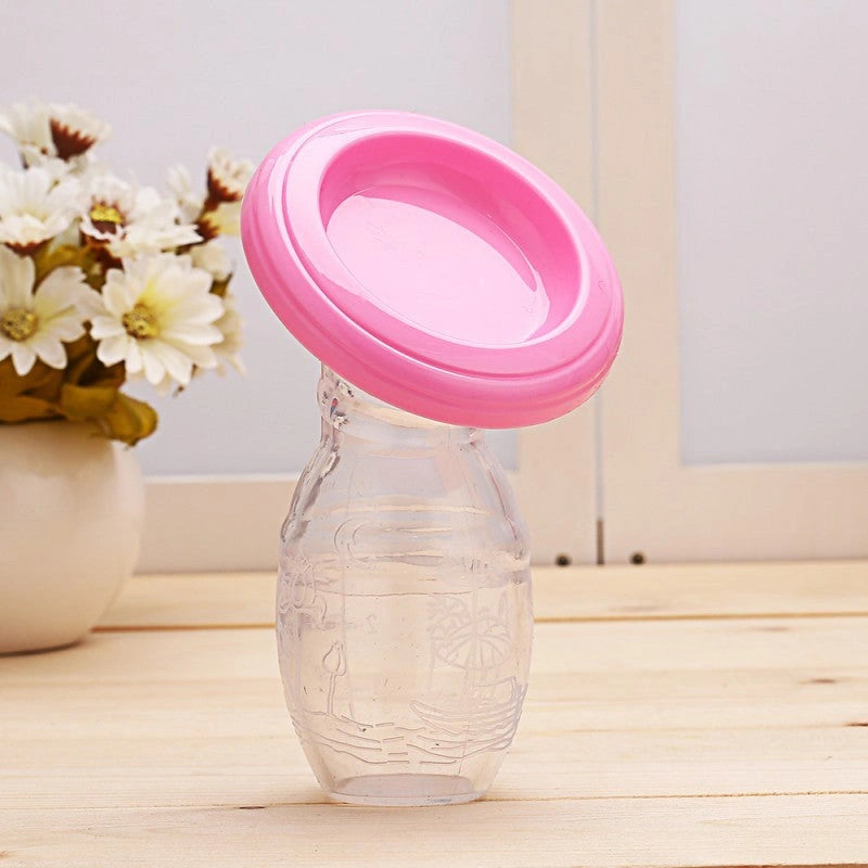 Full Silicone Breast Milk Collector with Large 85mm Opening