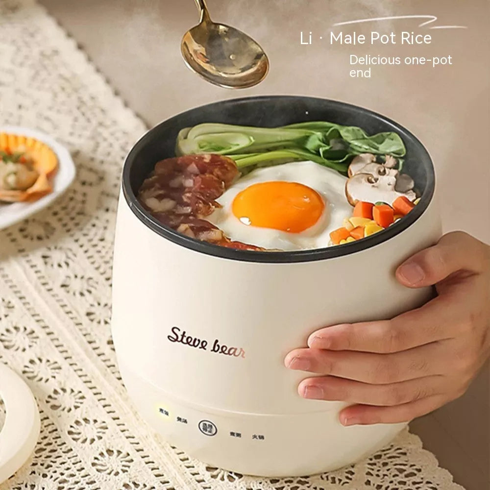 Household Mini Multi-function Rice Cooker with 1.8L Capacity