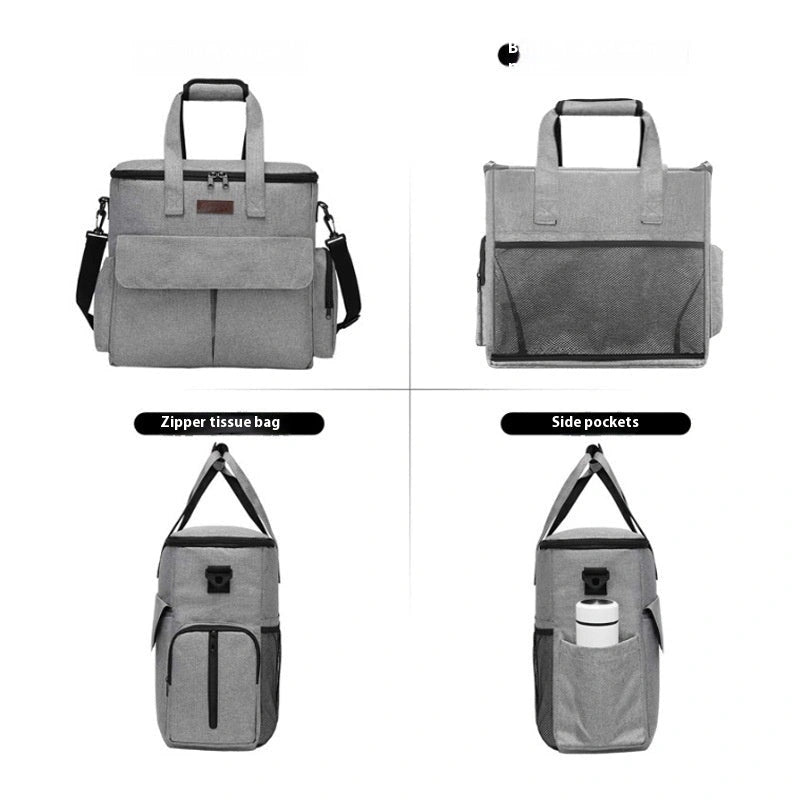 Dog Travel Backpack Kit with Removable Divider and Bonus Training Bag
