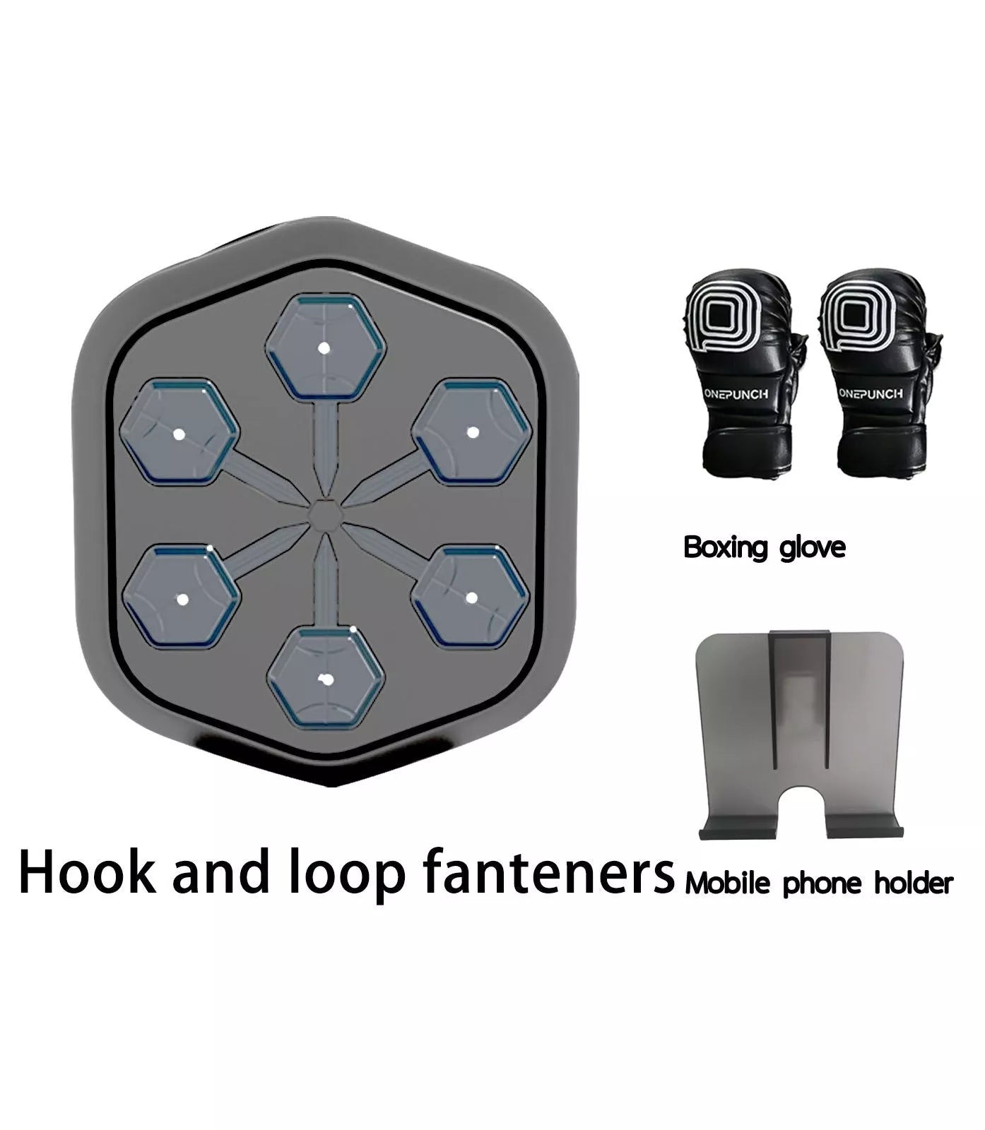 Smart Music Boxing Machine with Bluetooth Connectivity and 200KG Strike Bearing