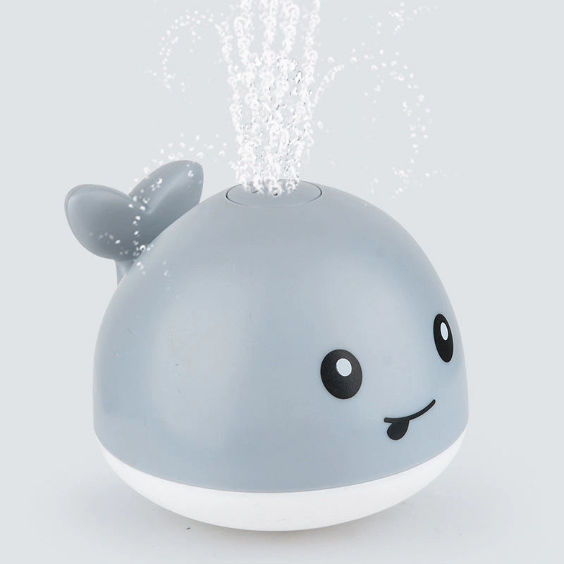 Electric Induction Whale Spray Toy for Baby Bath Time Fun