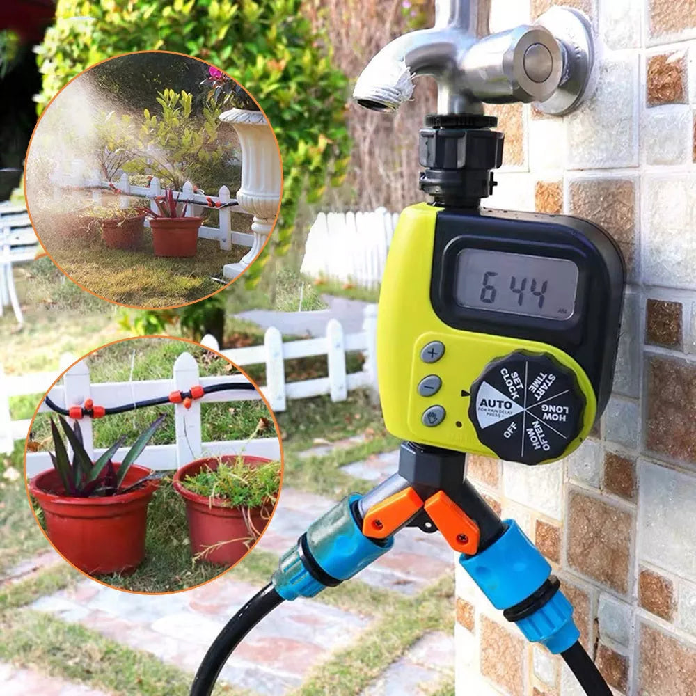Intelligent Atomization Spray Drip Irrigation System with Watering Timer