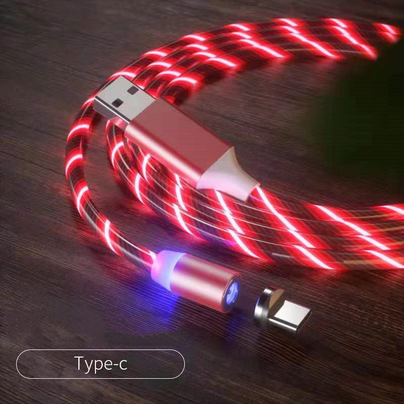 Magnetic Charging Cable with Nylon Braiding and 10,000+ Bend Lifespan