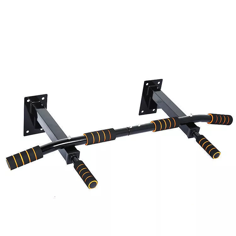 Indoor pull-up bar with high carbon steel construction