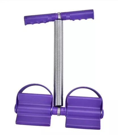Spring pedal puller for muscle building and fat loss