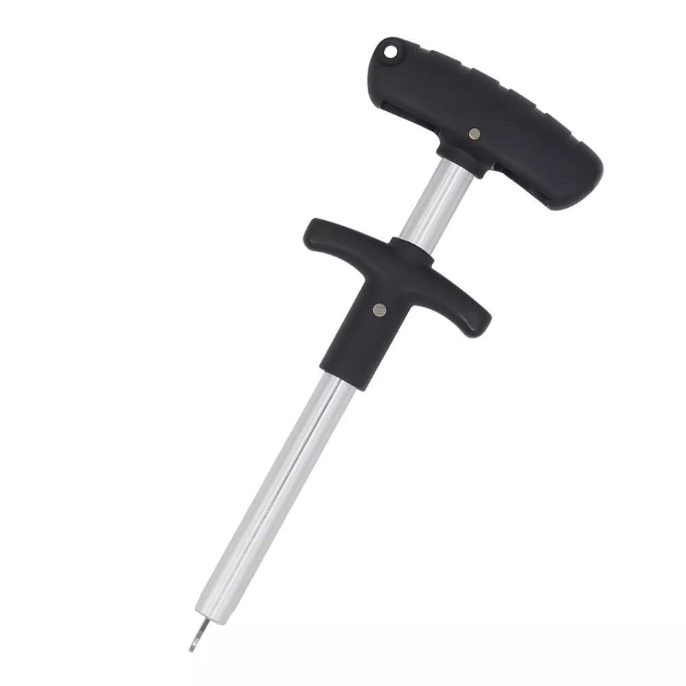 Portable T-shaped hook extractor for safe and efficient fishing