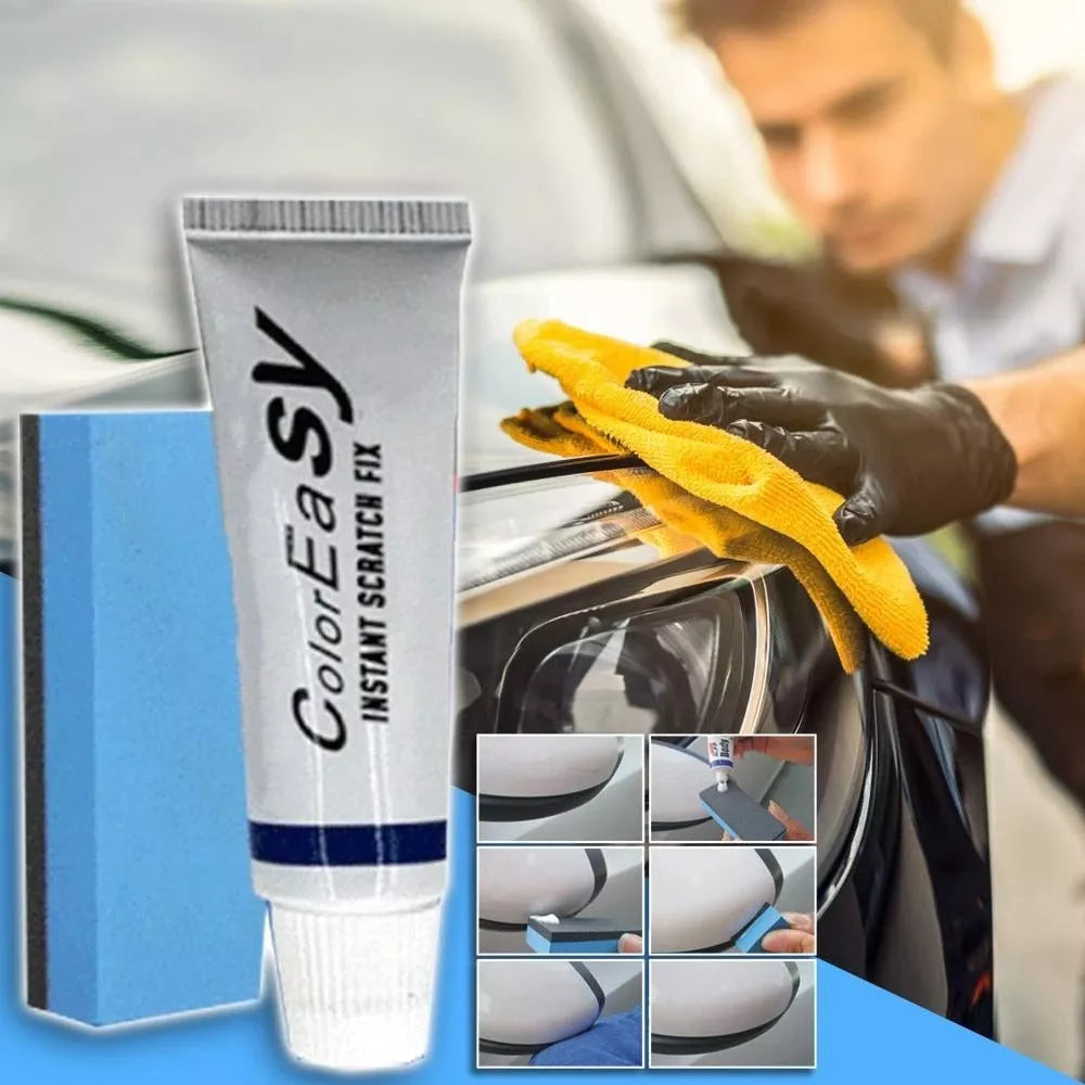 Car Scratch Remover with Slop Wax for Light Scratches