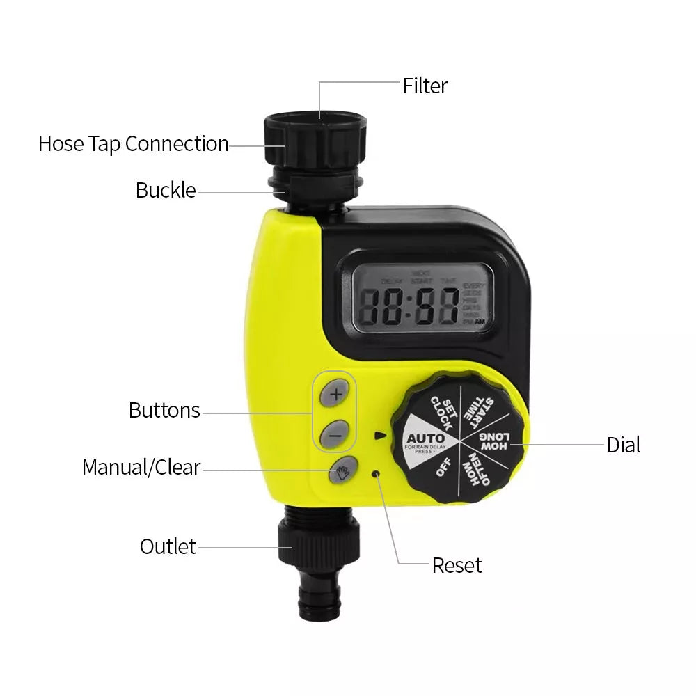 Intelligent Atomization Spray Drip Irrigation System with Watering Timer