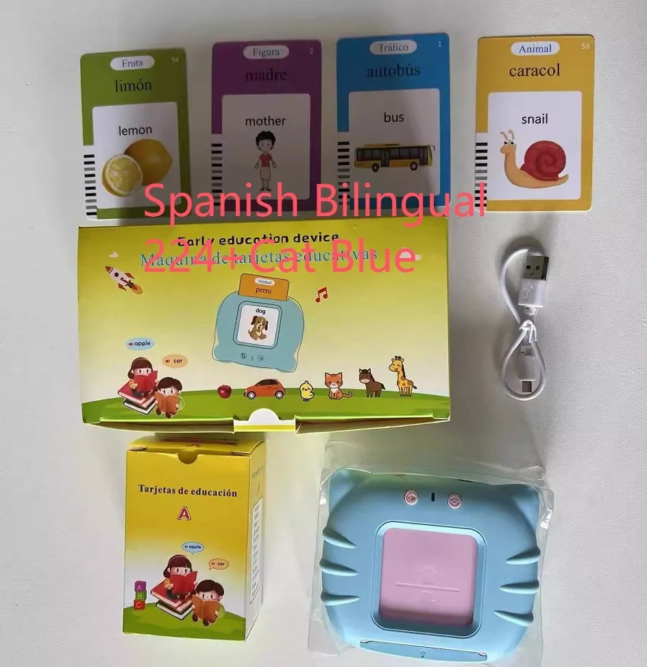 Children's Early Education Smart English Card with 224 Audiobooks