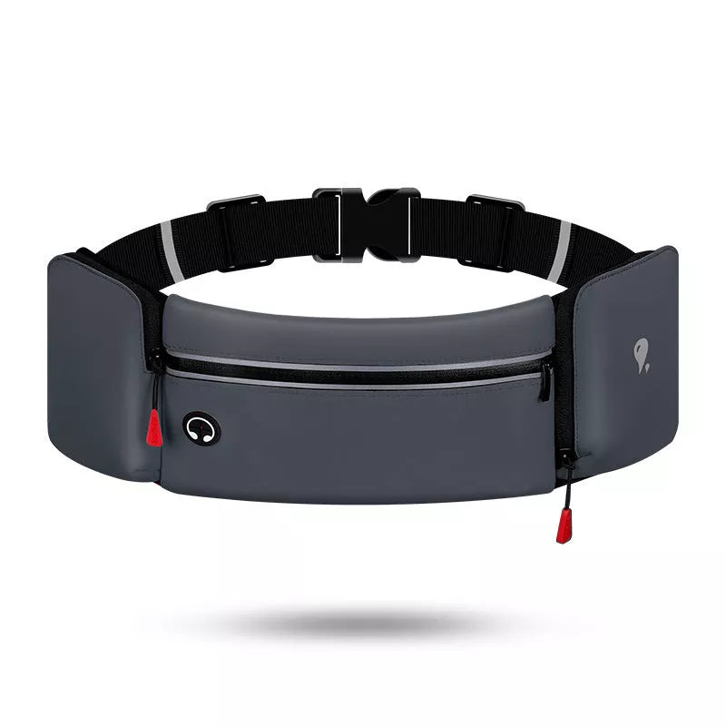 Adjustable fitness running pockets for secure storage