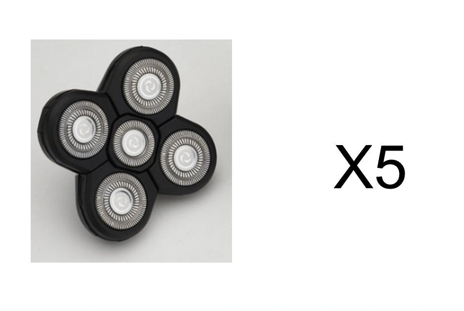 5-in-1 Multifunctional Electric Shaver with 5 Floating Blades for Men