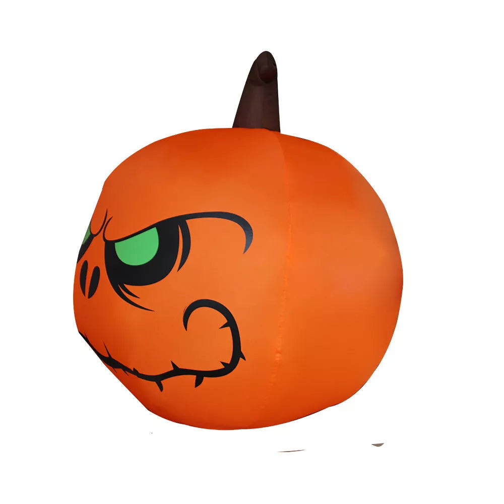 Halloween Pumpkin Inflatable Model with Built-in LED Light