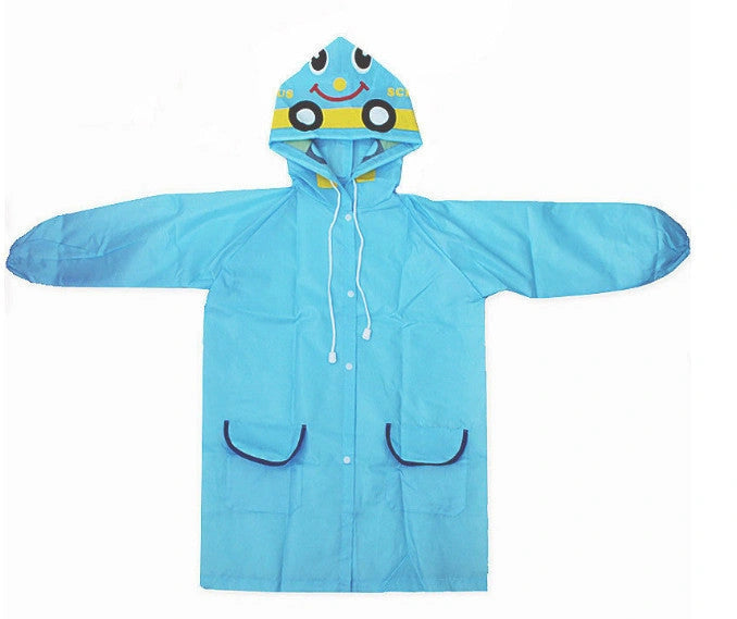 Funny Kids Raincoat for School