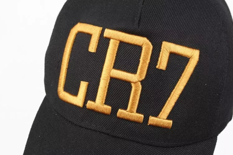 C Ronaldo CR7 baseball cap with high top and big eaves
