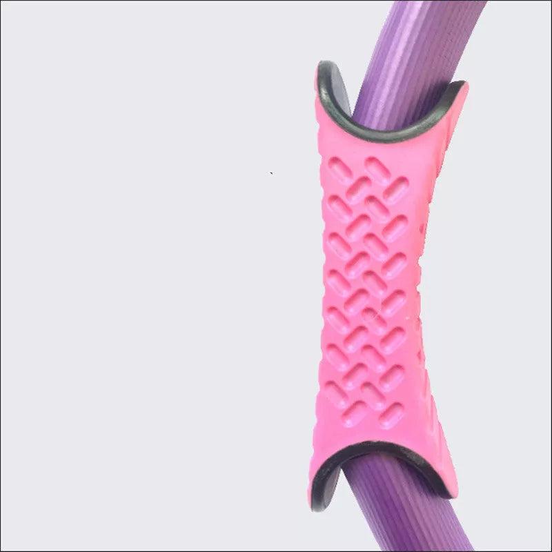 Pilates Ring for Yoga and Fitness, Purple, 38cm Diameter
