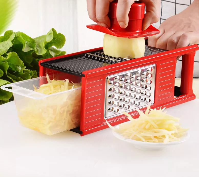 Multifunctional Kitchen Utensils Cutting Tool with Four-Sided Blade
