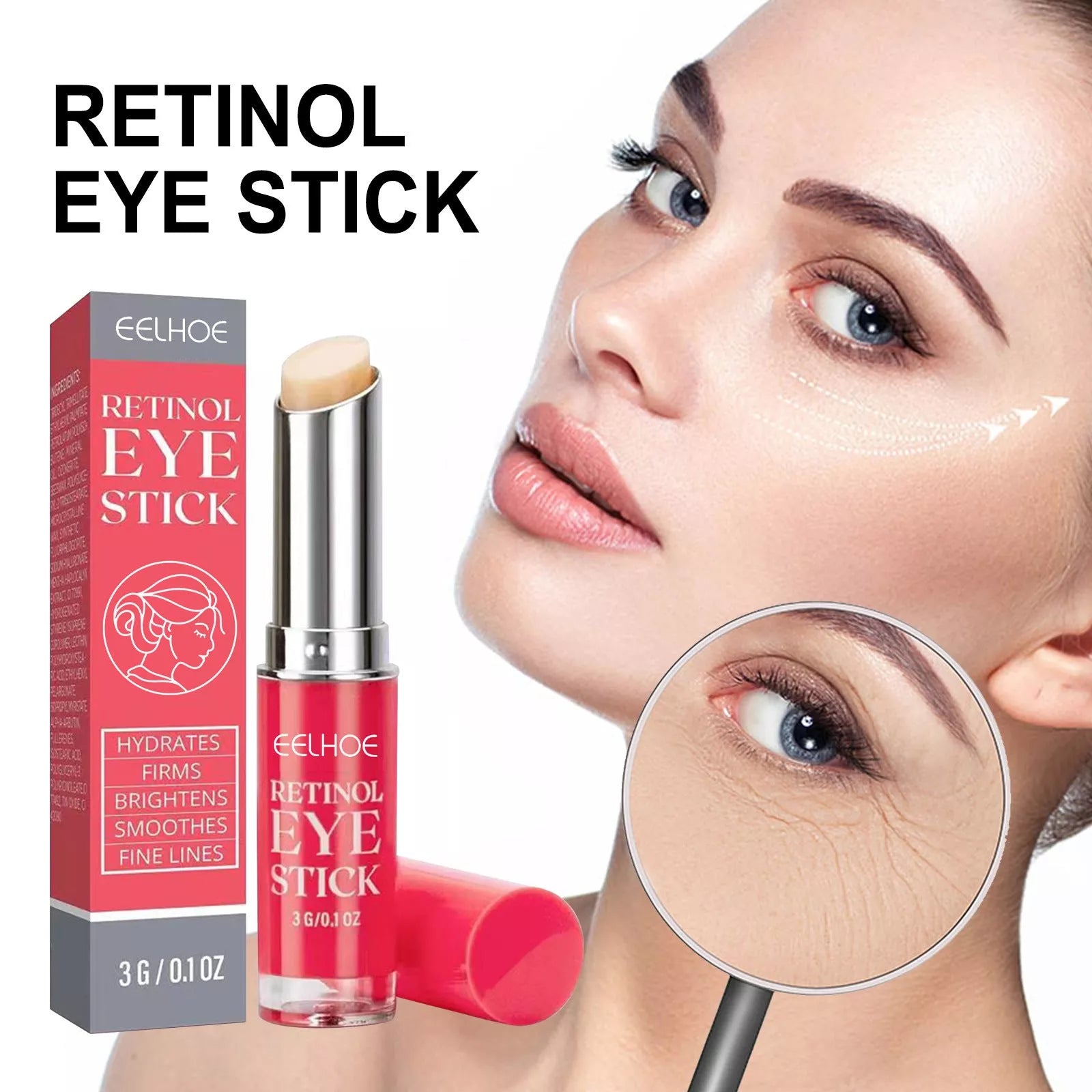 Retinol Eye Cream for Skin Repair, 3g Net Content