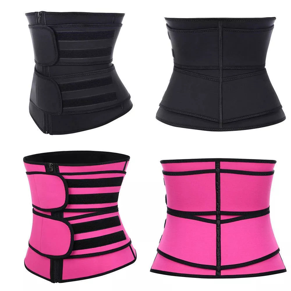 Neoprene Sports Slimming Waist Belt in Multiple Colors and Sizes