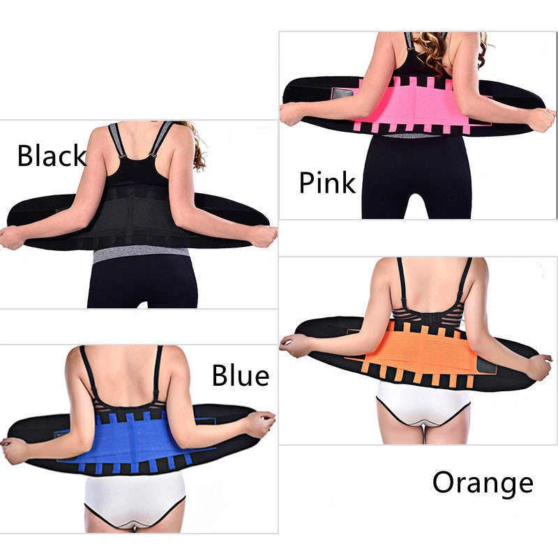 Breathable Waist Belt for Squat Support and Posture Correction