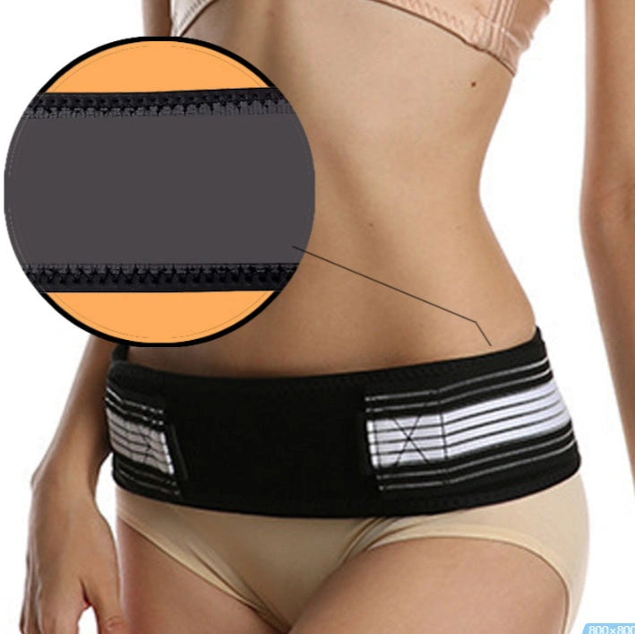 Double-reinforced Pelvic Repair Orthosis Protective Belt with adjustable fit