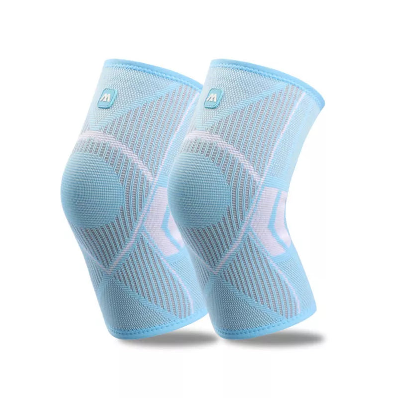 Knee Compression Sleeves with Non-Slip Silicone for Pain Relief