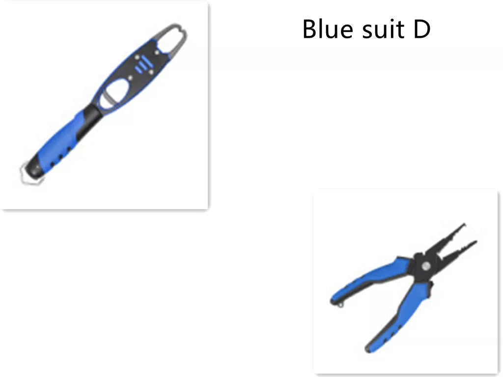 Aluminum alloy fishing gear in vibrant colors