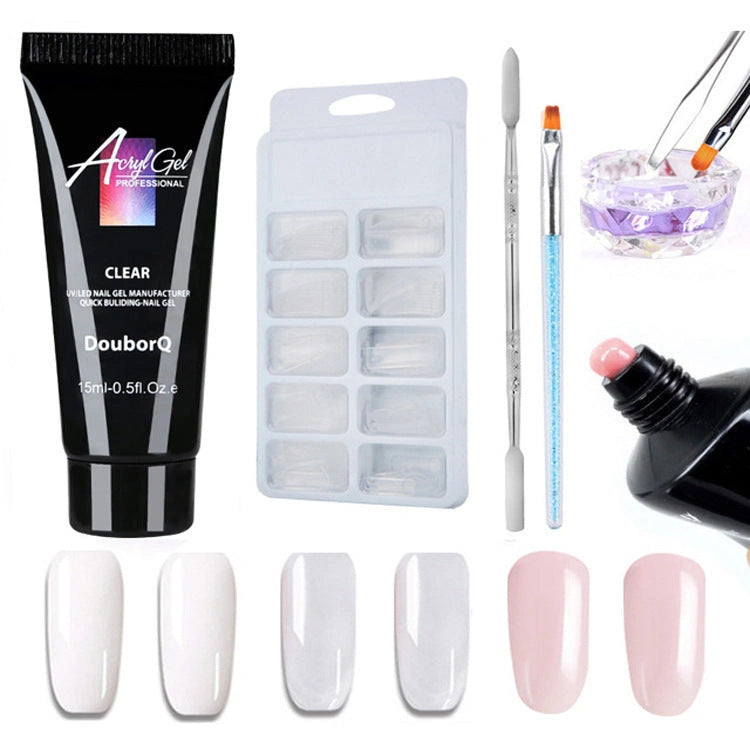 DIY Nail Polish Art Kit for Extensions and Manicures
