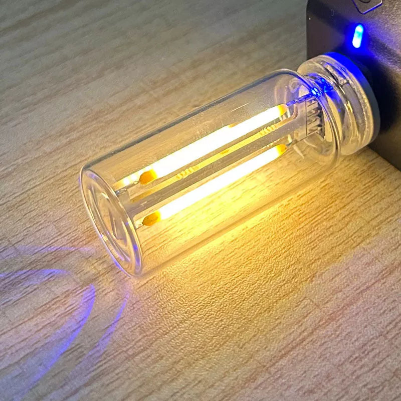 USB LED Bulb with Touch Dimming and Retro Edison Design