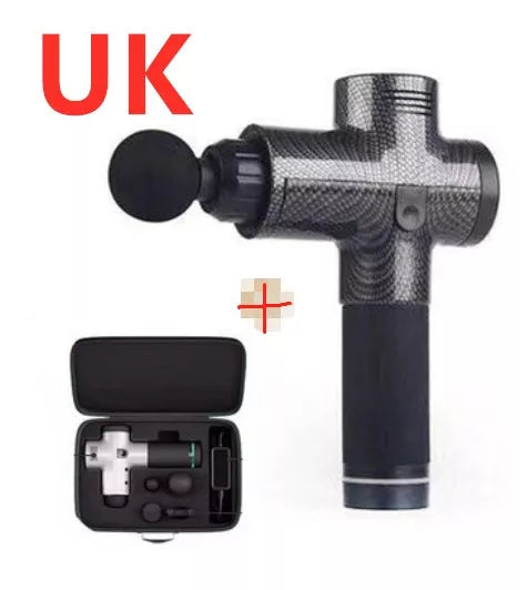 Relax Tissue Deep Muscle Massage Gun with 4 Interchangeable Heads