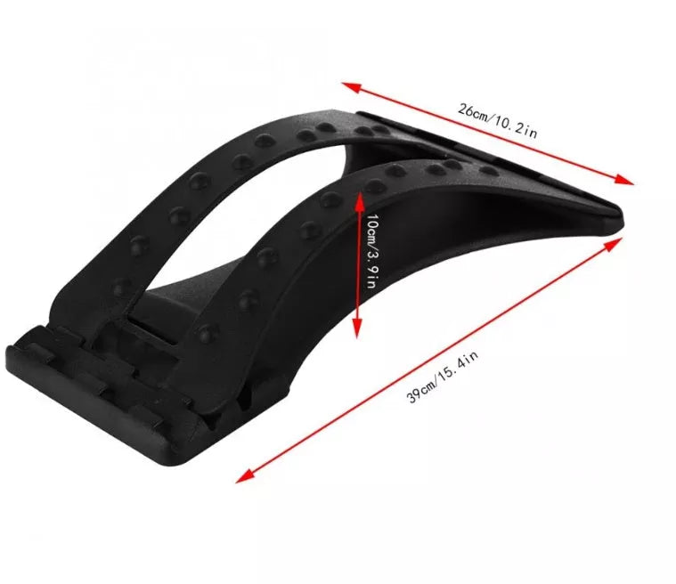 Adjustable Lumbar Corrector with 20 Massage Points