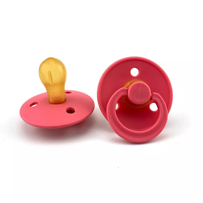 Natural Latex Pacifier for Newborns with Breast Simulation Design