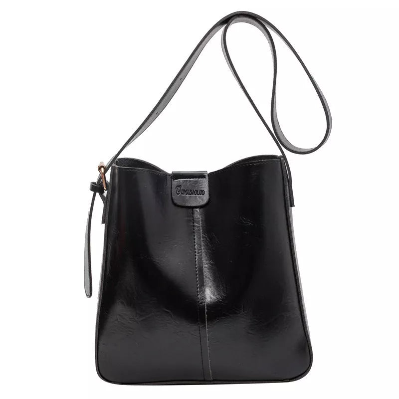 Large-capacity PU Women's Cross-body Bag with Multiple Pockets
