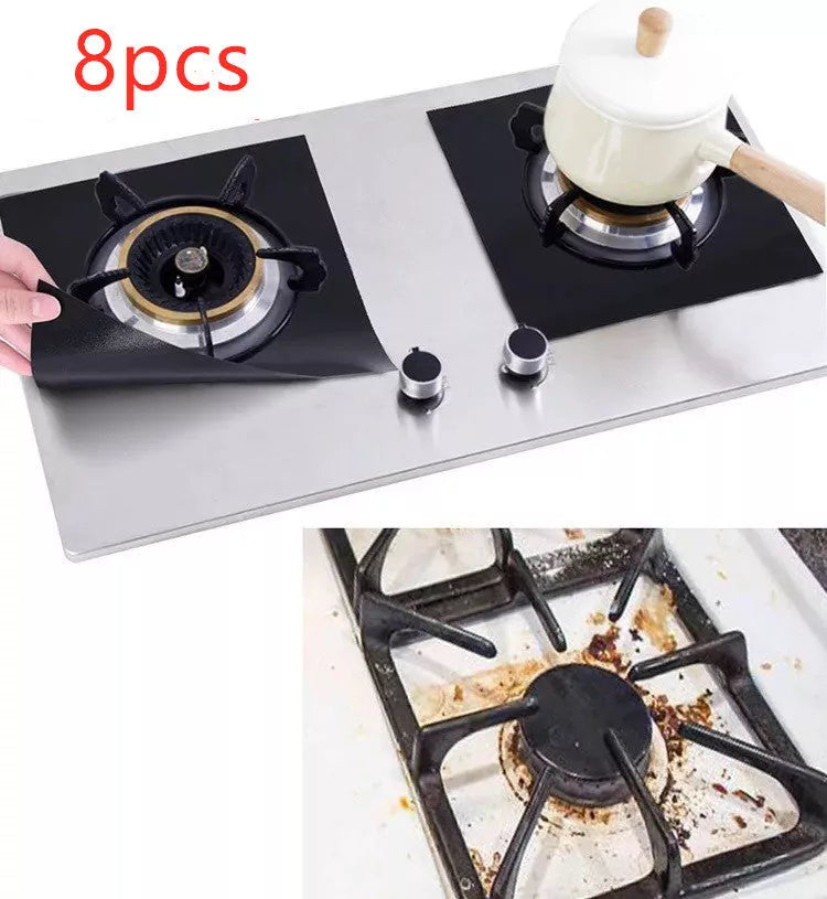 Gas Stove Protective Pad - High-Temperature Resistant, 27x27cm