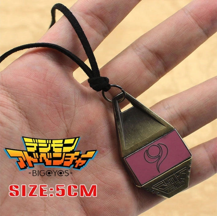 Magnetic Pendant Necklace with Adjustable Rope Chain