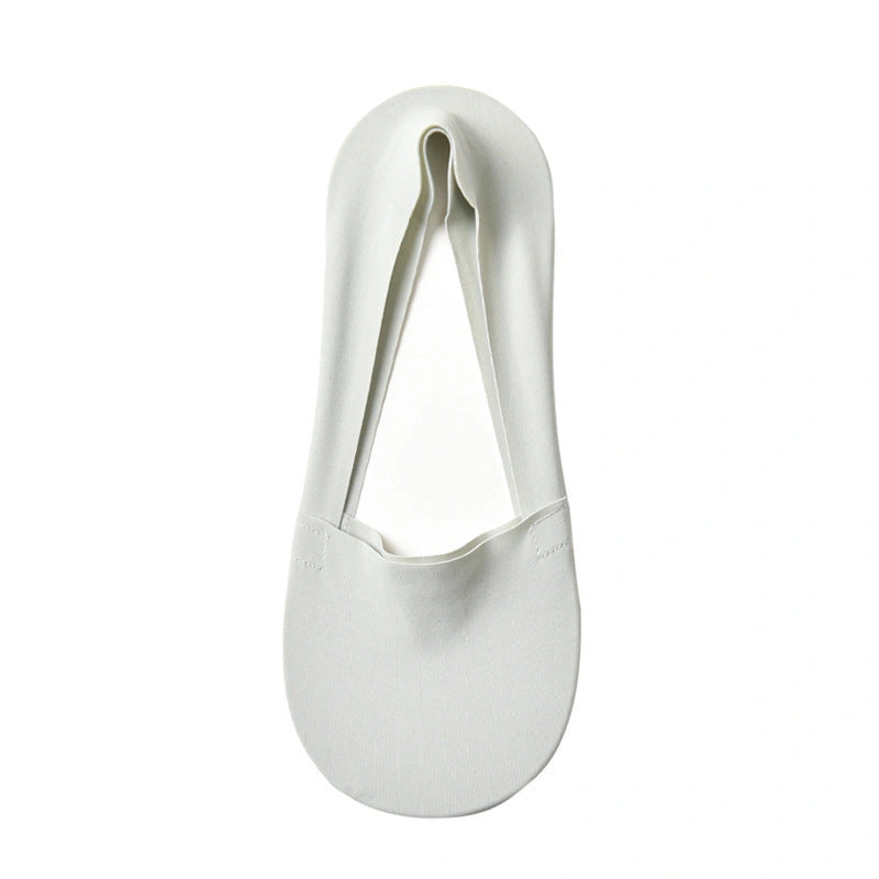 Women's Cotton Silicone Non-slip Shallow Boat Socks in Multiple Colors