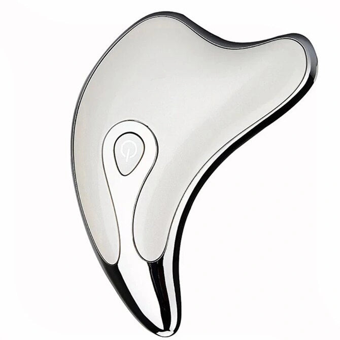 Electric Gua Sha Scraper with LED Light and Microcurrent for Facial Rejuvenation
