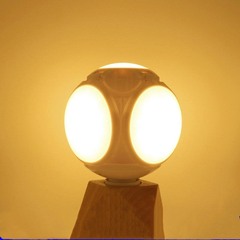 Foldable Leaf Light Football LED Light with 50,000 Hours Lifespan