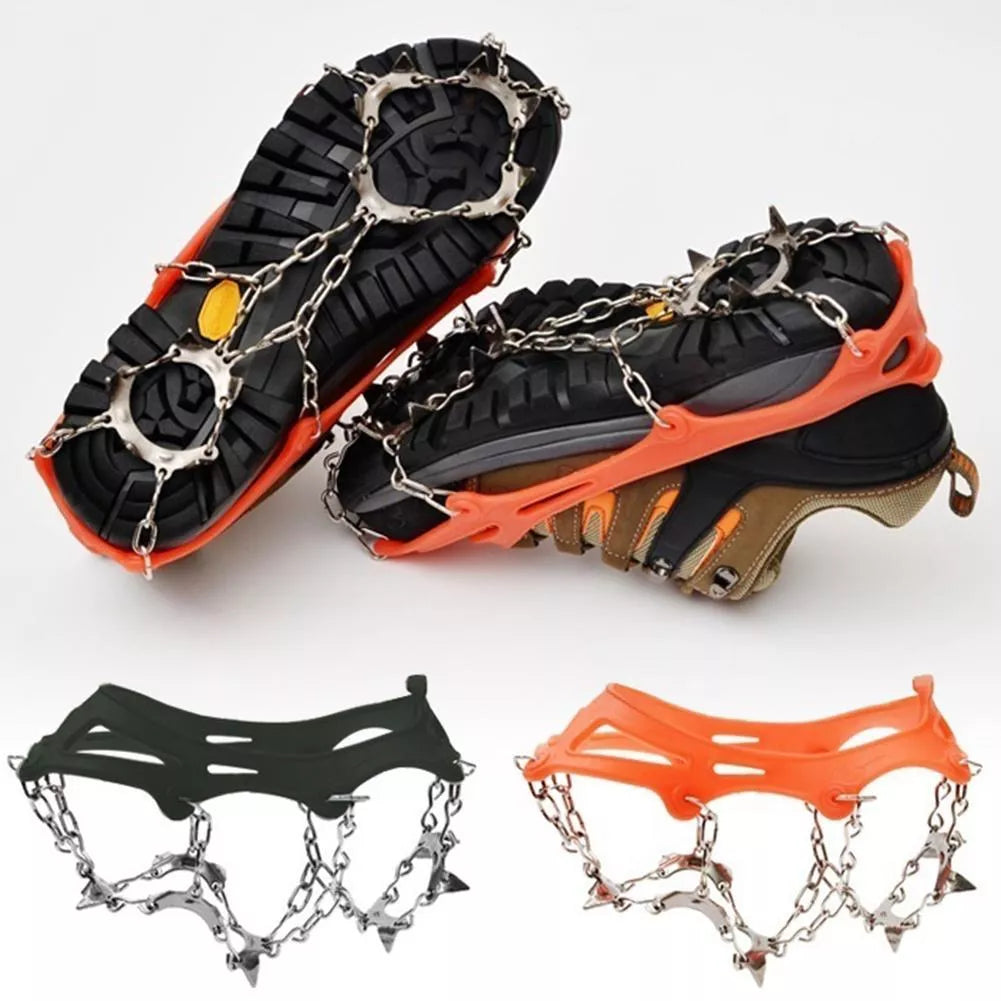Ice Claw Mountaineering Shoe Cover with 13 Stainless Steel Teeth
